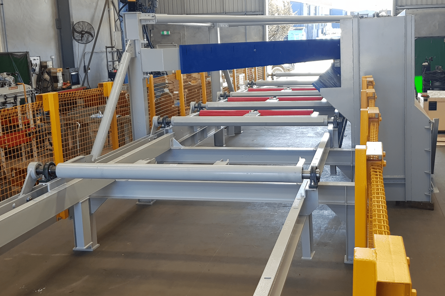 diverter plow conveyor dyna engineering